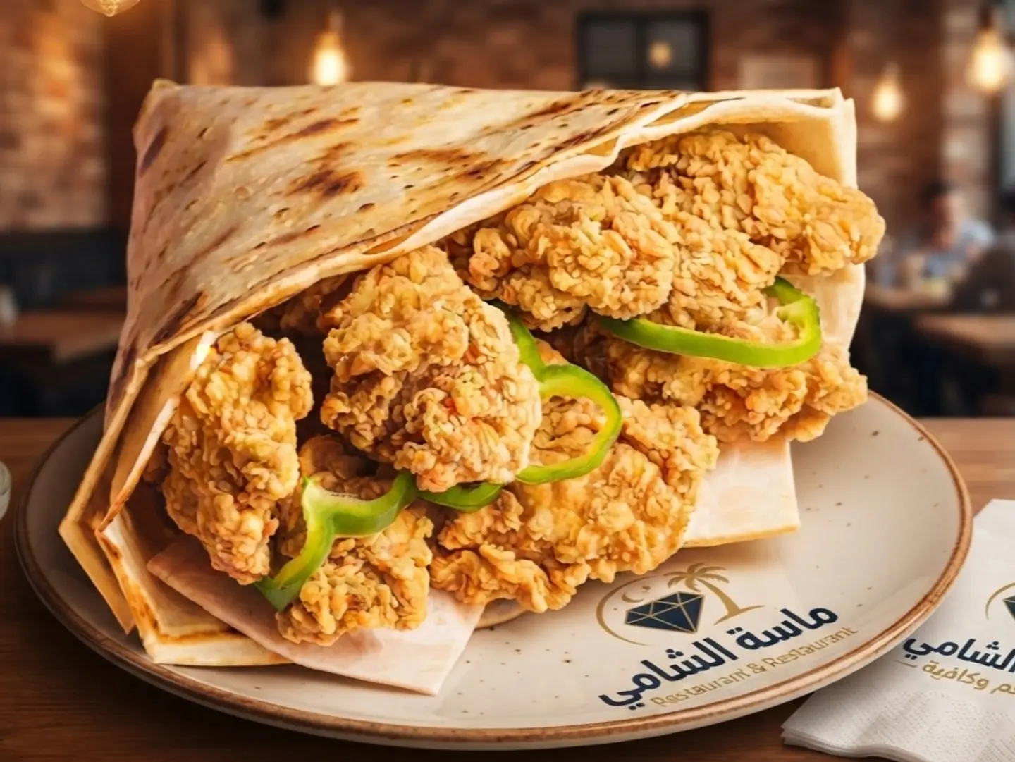 Crispy Chicken Crepe