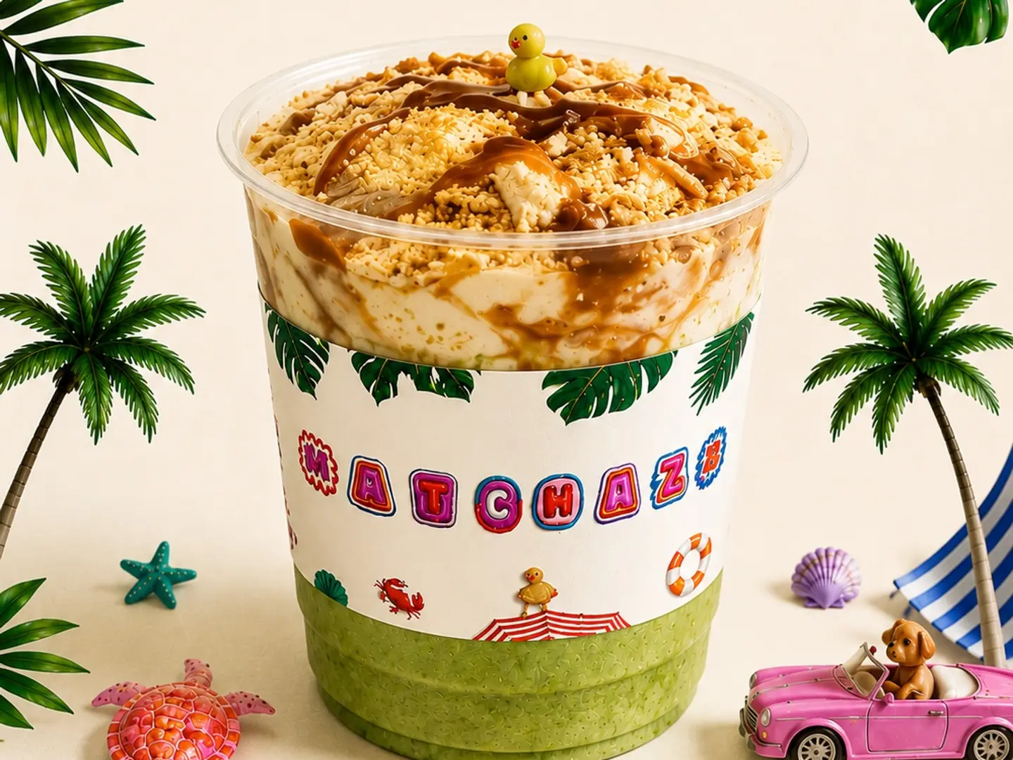 Matcha Roasted Milk