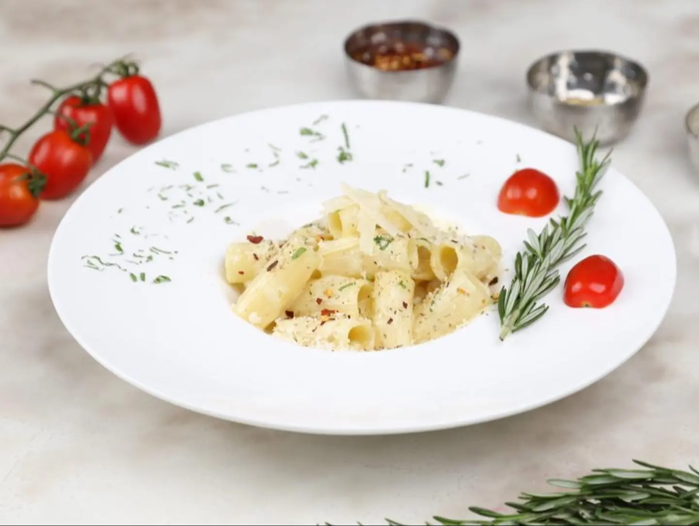 Shrimp Rigatoni Pasta