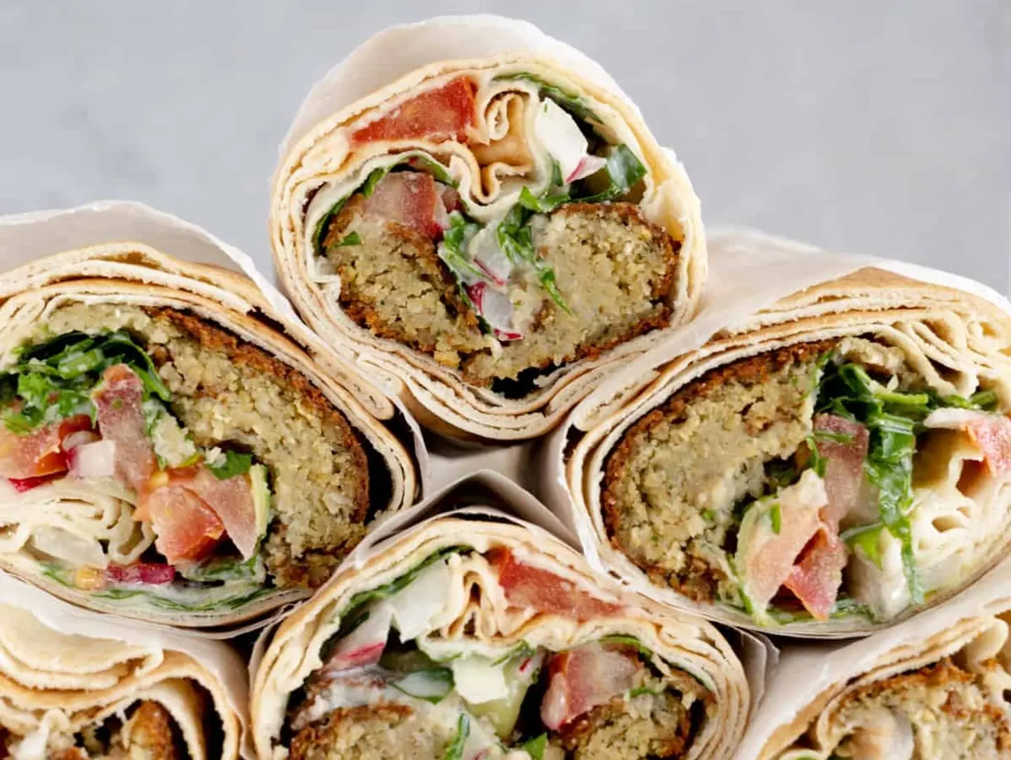 Sandwish Falafel Chapati