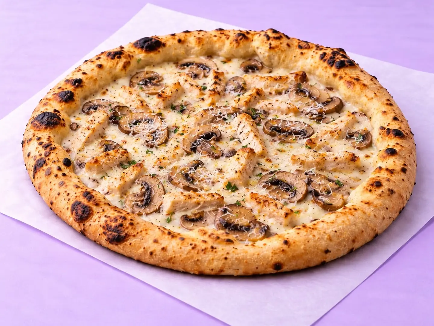 Alfredo Pizza