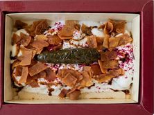 فتة ورق العنب المحشو