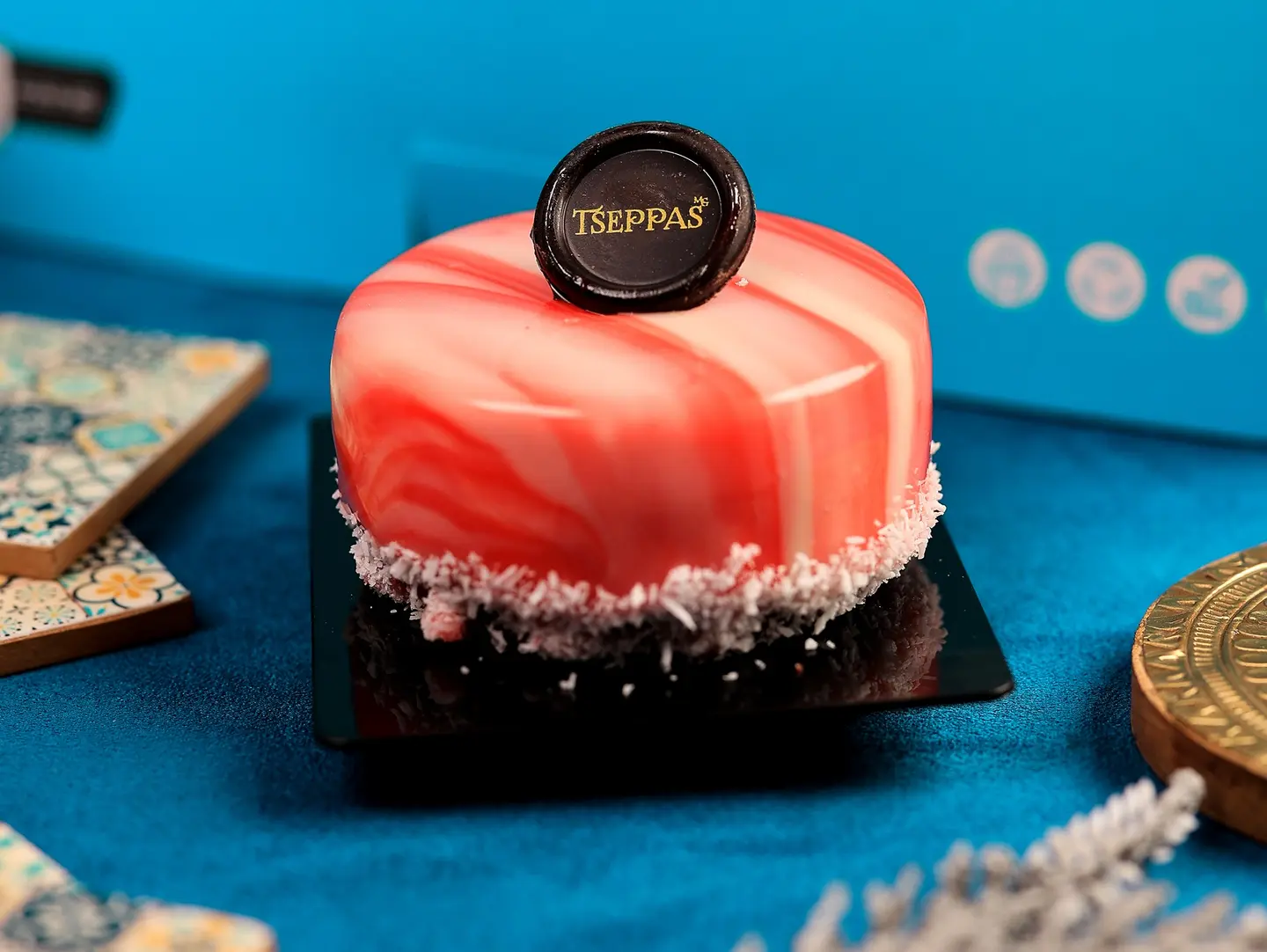 Raspberry Mousse Single Cake