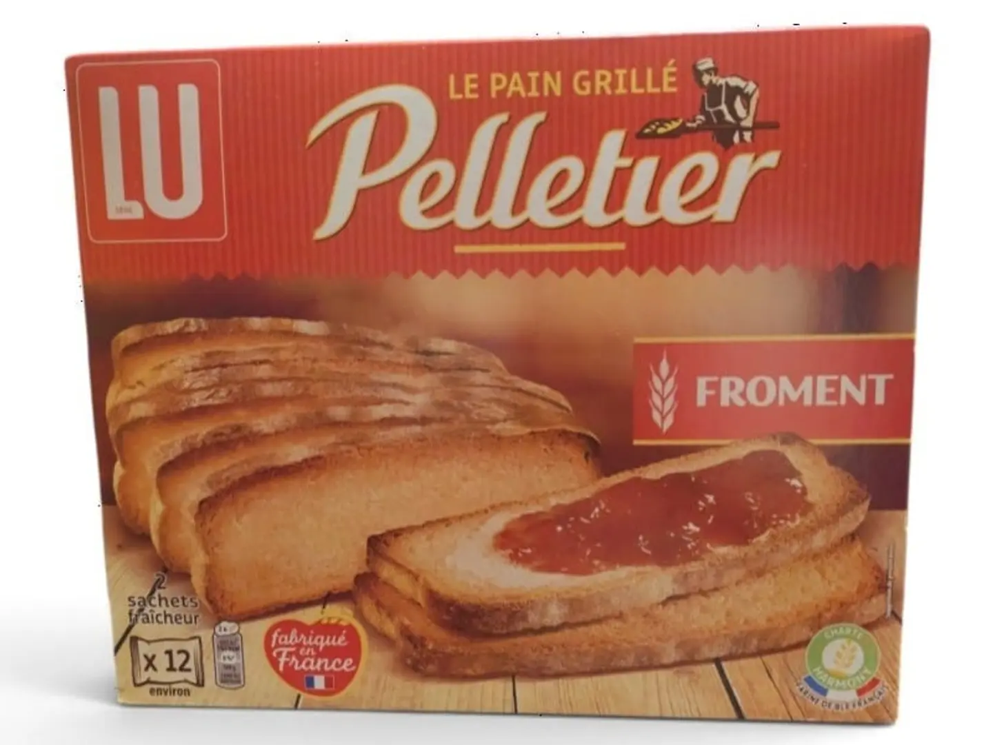 L'ouformet Wheat Toast Bread 500g