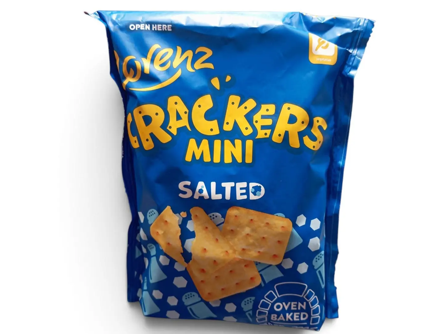 Lorenz Mini Salted Crackers 100g