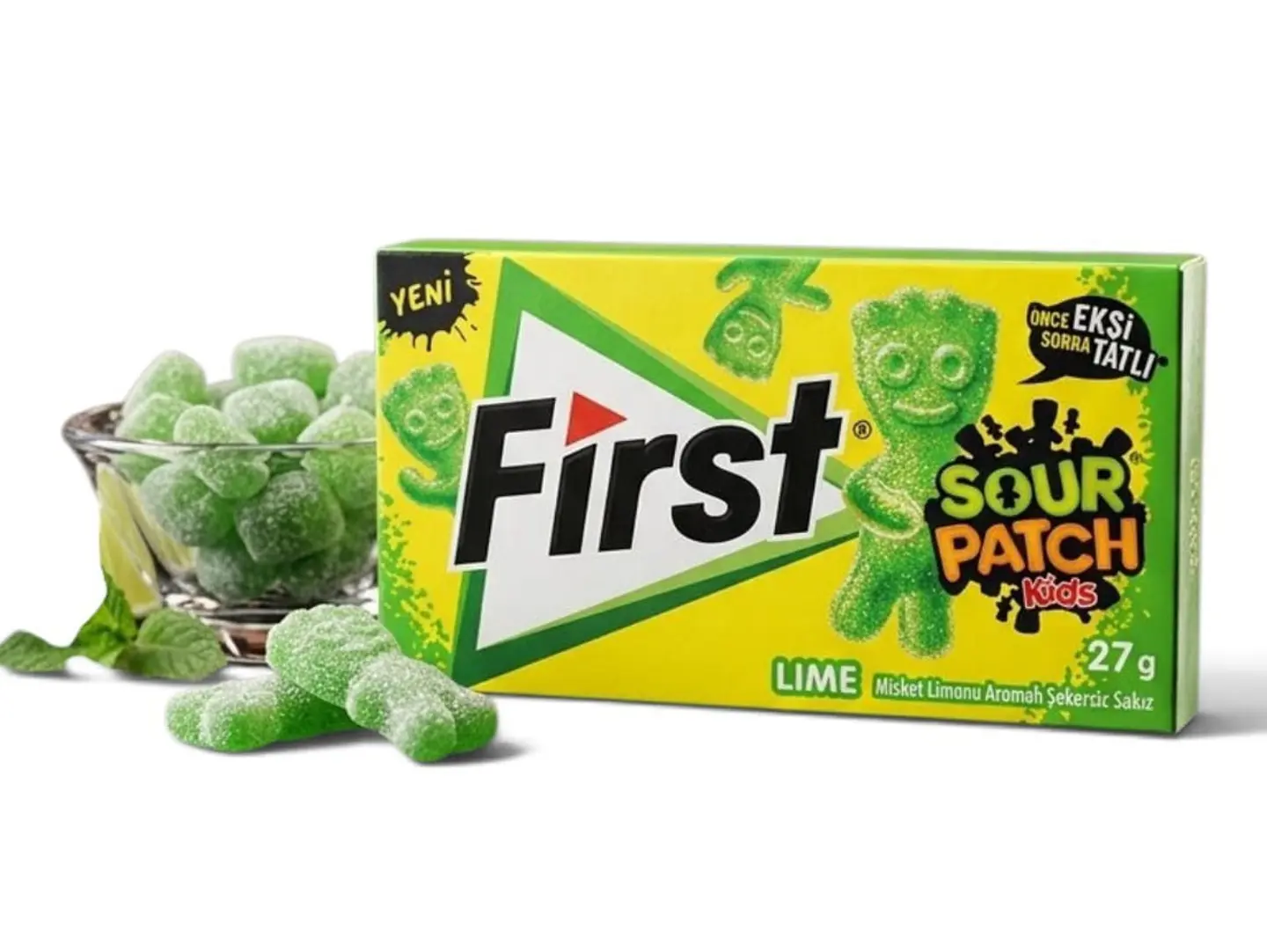 Sour Patch Lemon Gum 27g