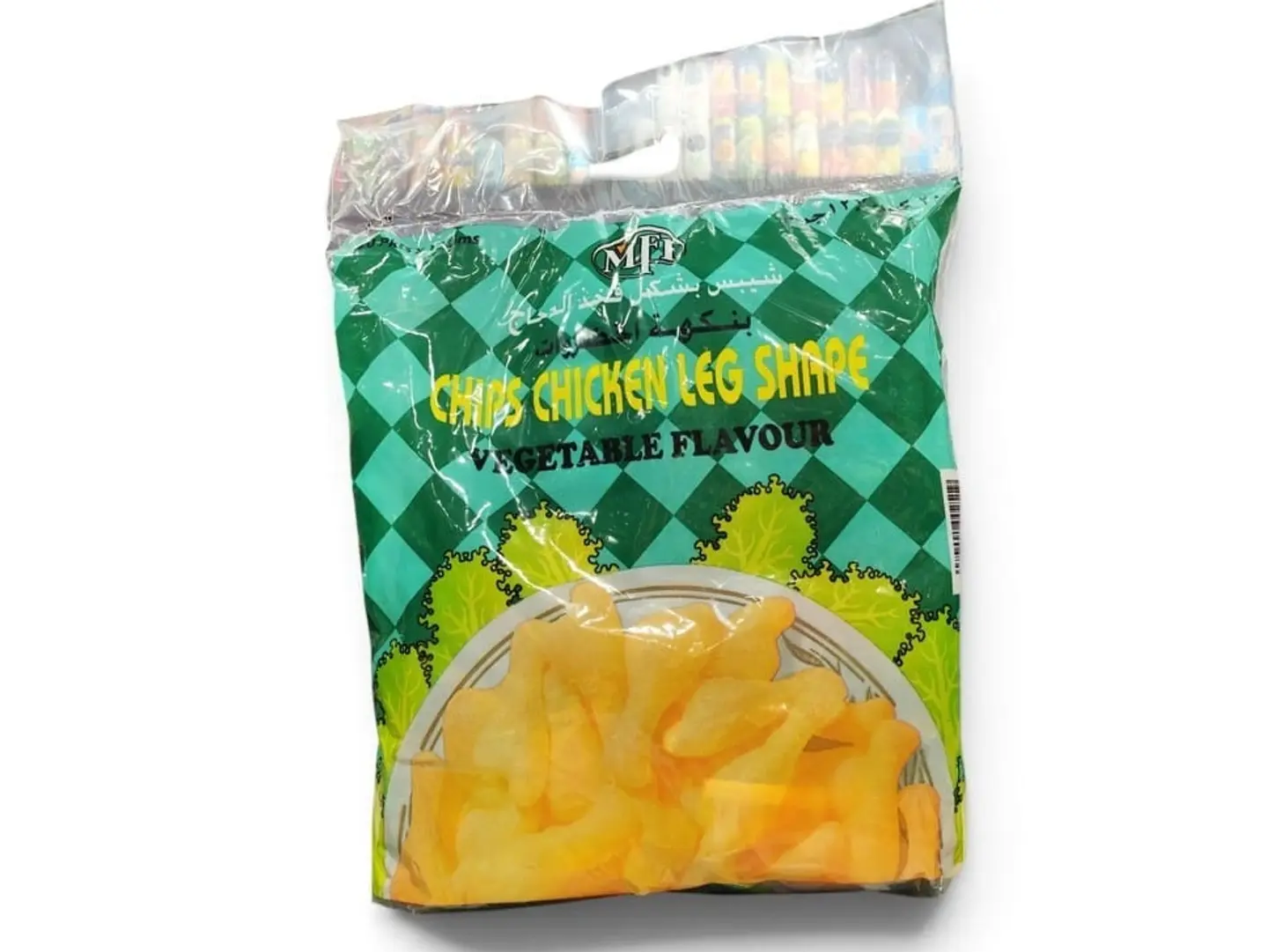 Vegetable Flavored Chips Shaped Like Chicken Drumsticks (Pack Of 20)