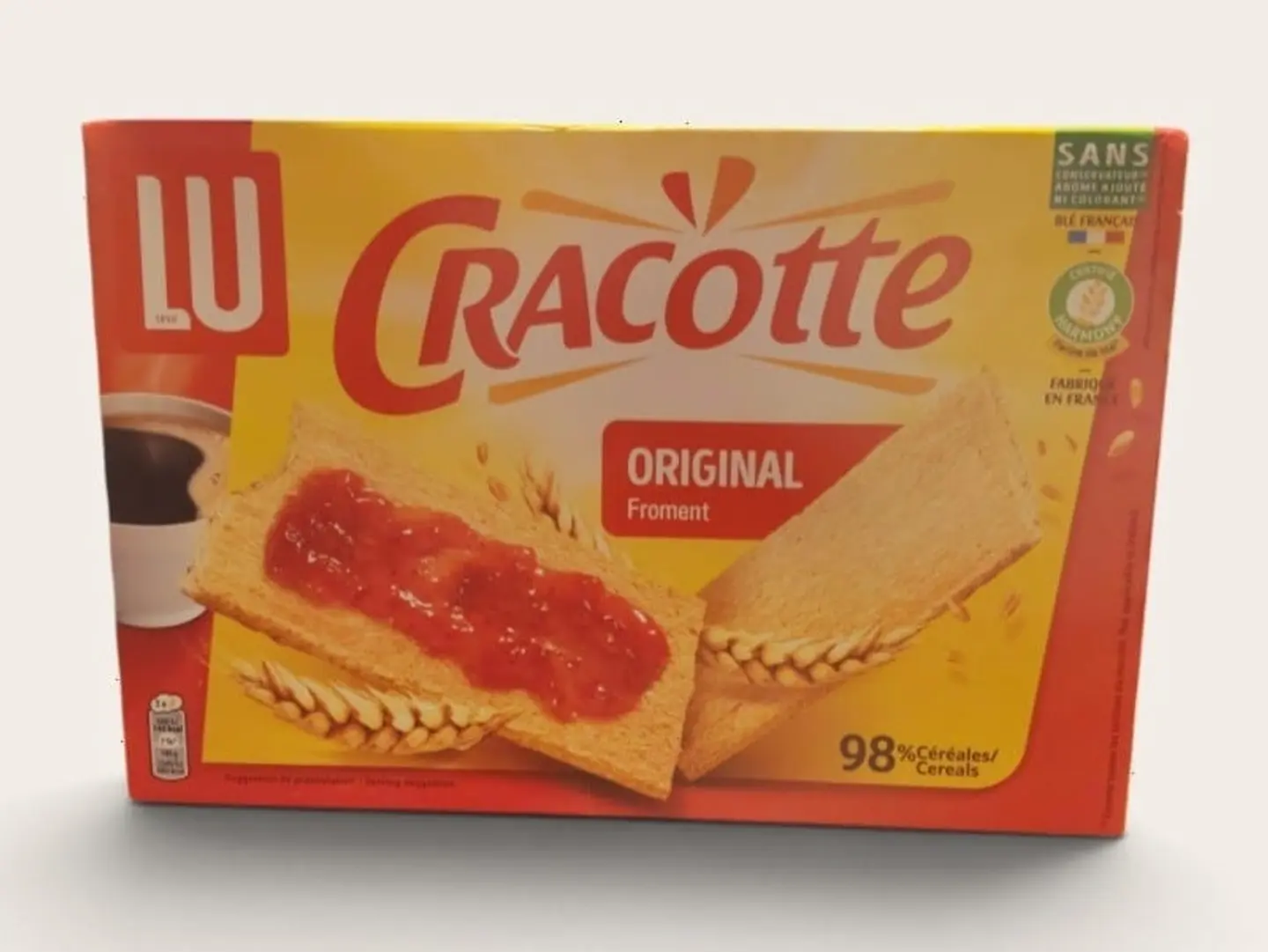 Lu Cracotte Wheat Biscuits 250g