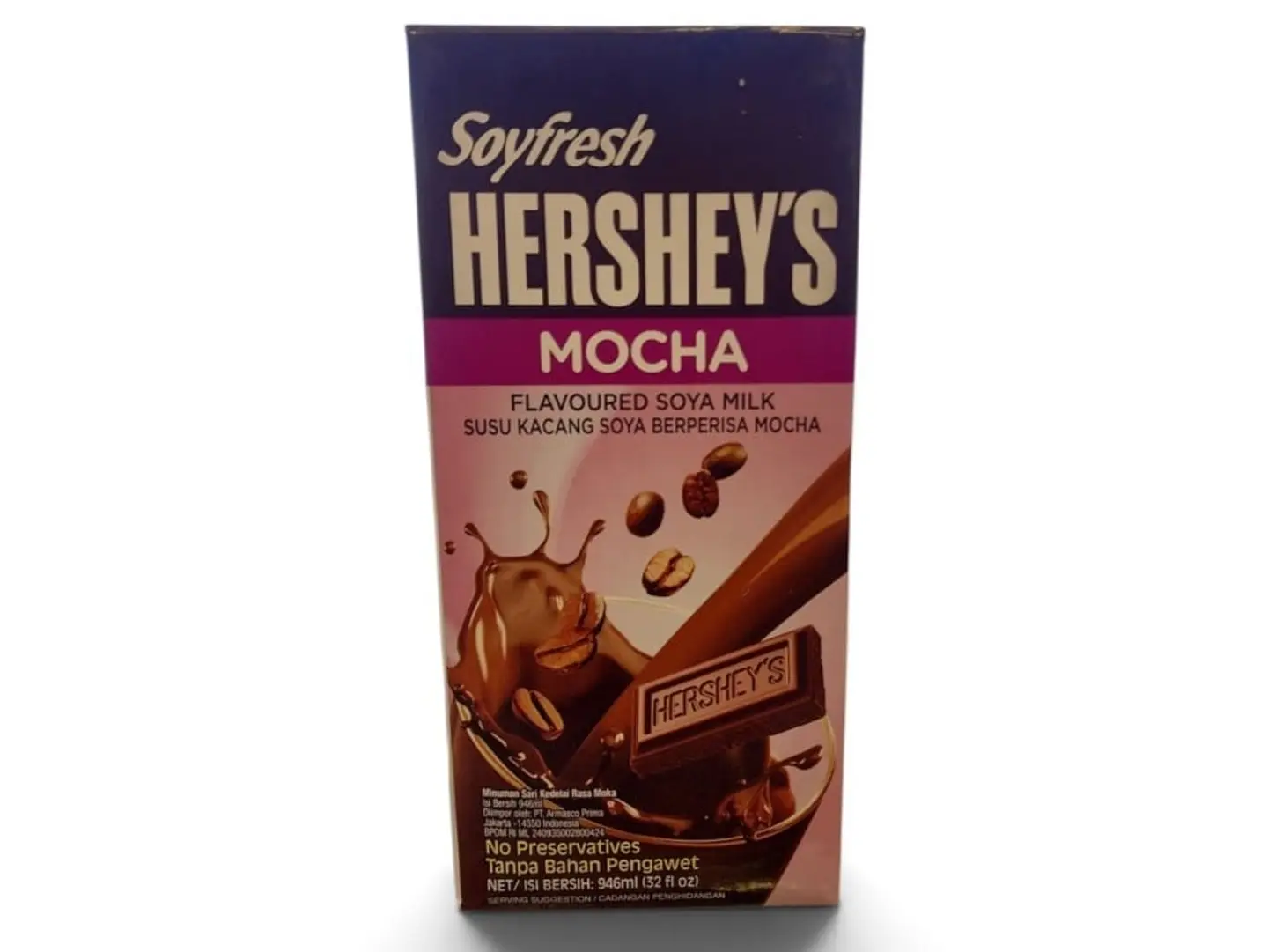 Hershey's Imported Mocha Chocolate Soy Milk 946ml