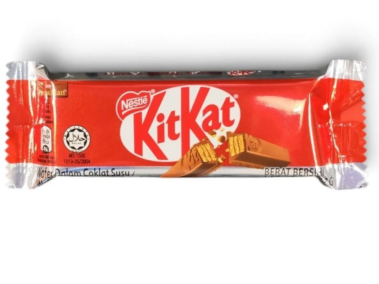 Malaysian Kit Kat (Foil Wrapped, 2 Finger, 17g)