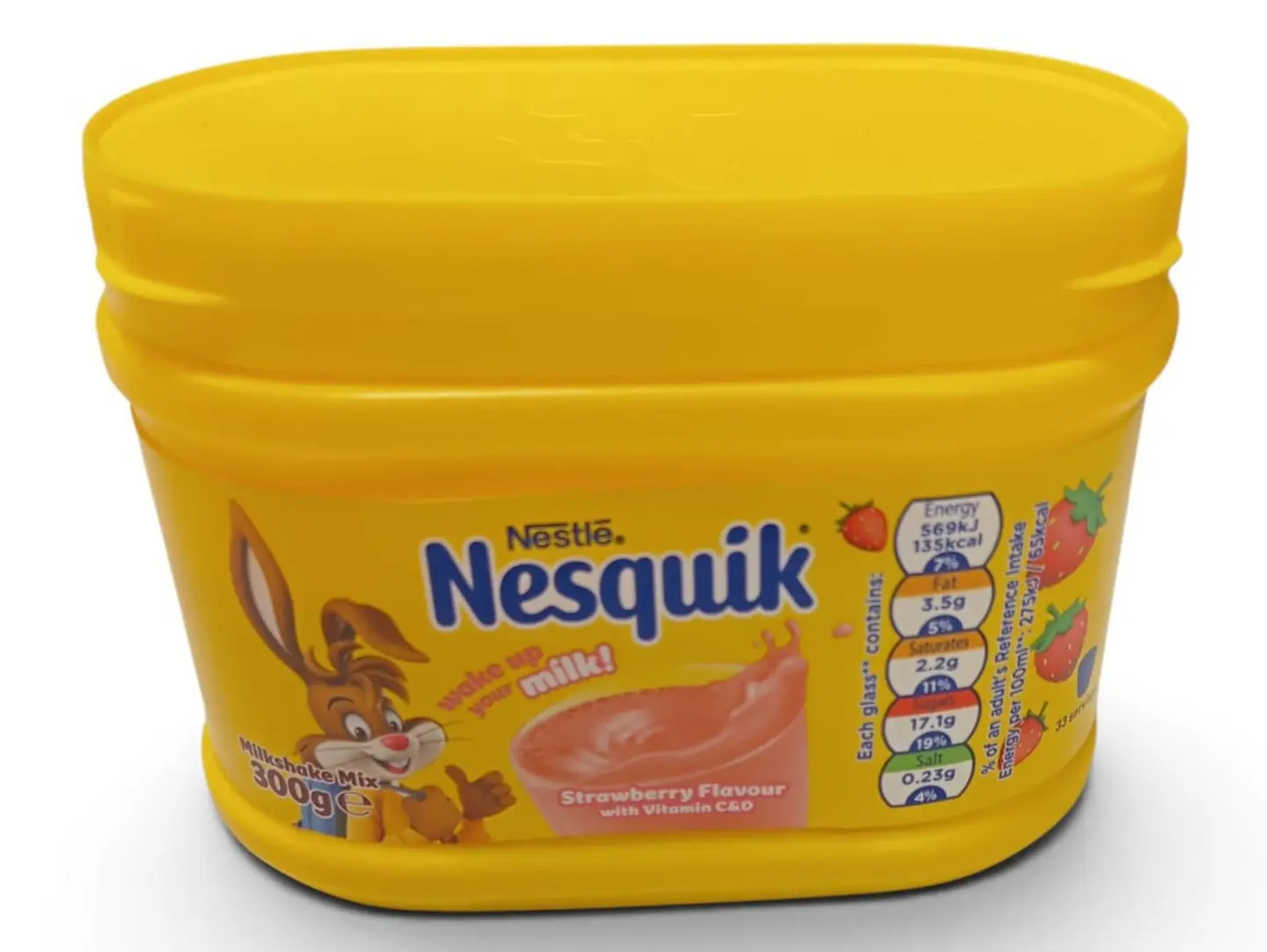 Nesquik Strawberry Flavored Chocolate Powder 300g