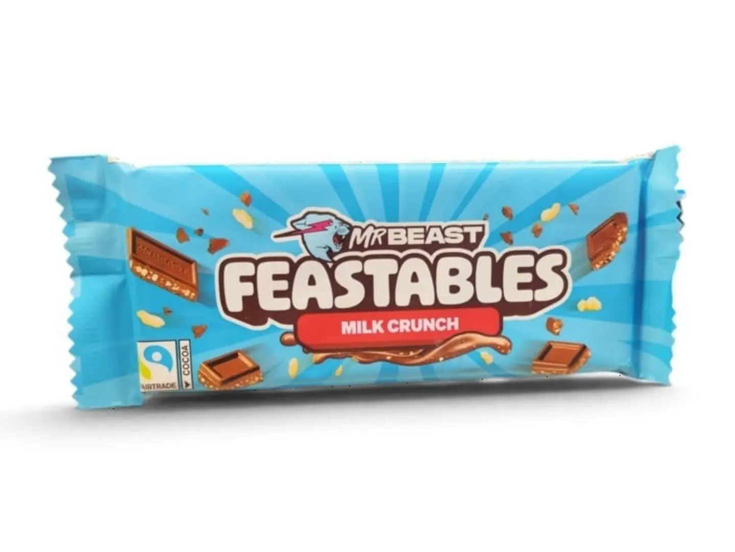 Mr Beast Milk Chocolate Wafer 60g