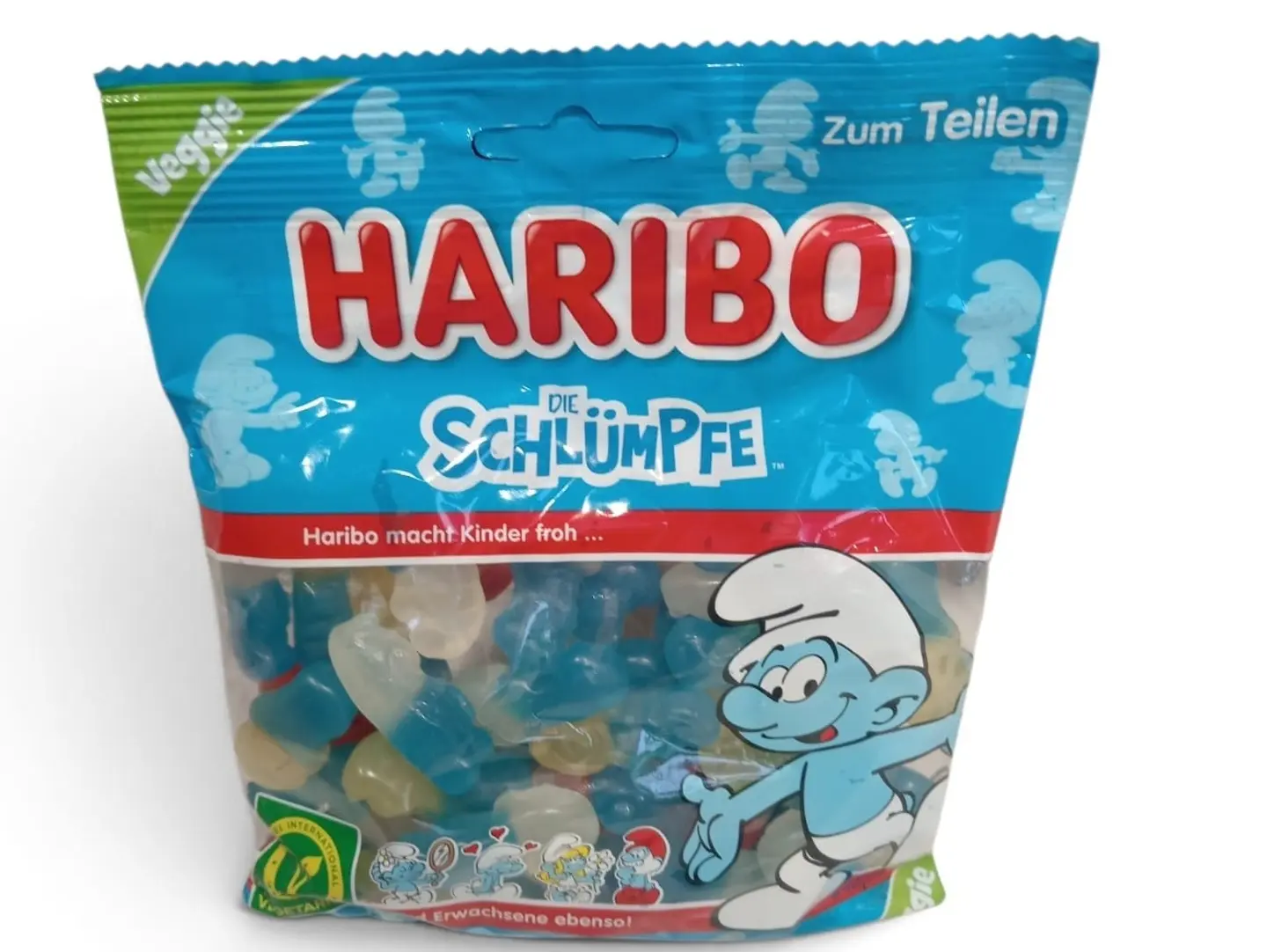 Haribo Smurfs Gummy Candy 160g