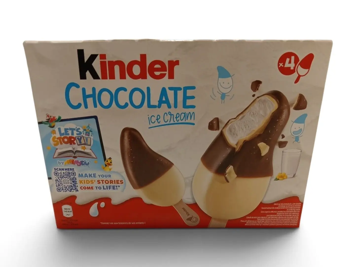 Kinder Shot Milk Ice Cream 220ml