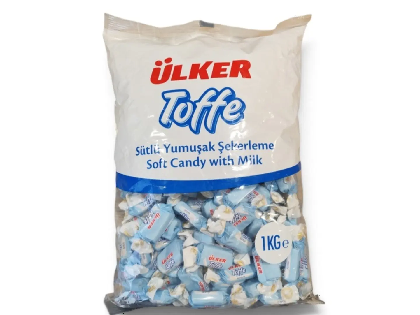 ülker Milk Flavored Toffee Candy 1kg