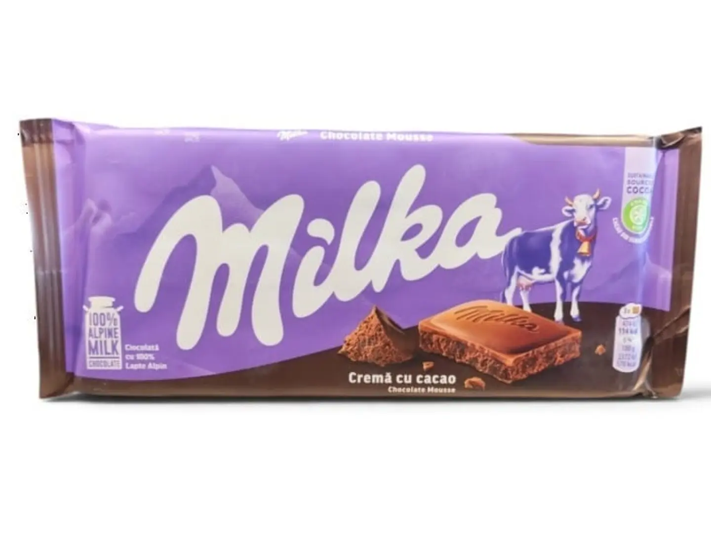 Milka Mousse Chocolate Bar 100g