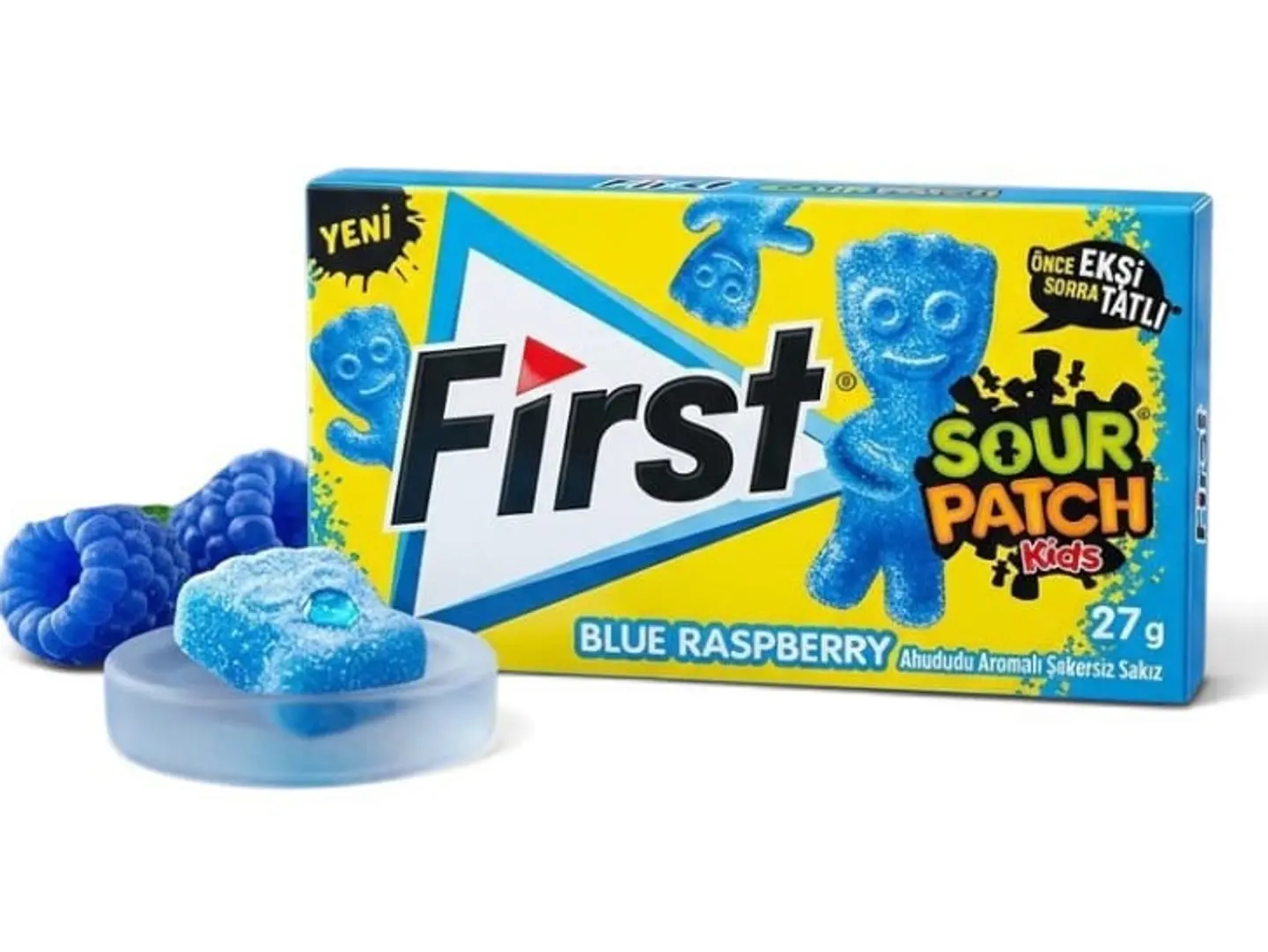 Sour Patch Raspberry Gum 27g
