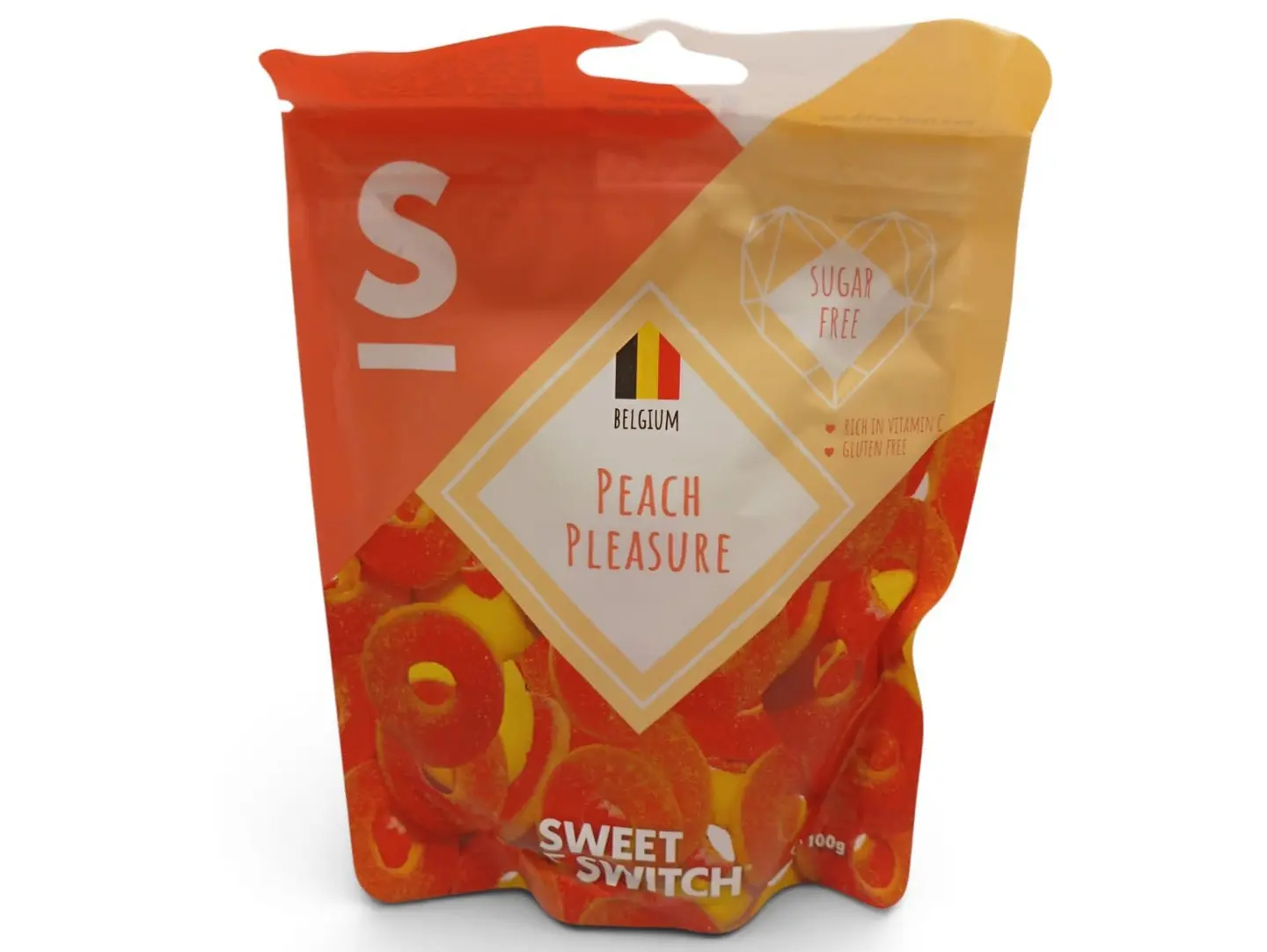 Belgian Sugar Free Peach Jelly 100g
