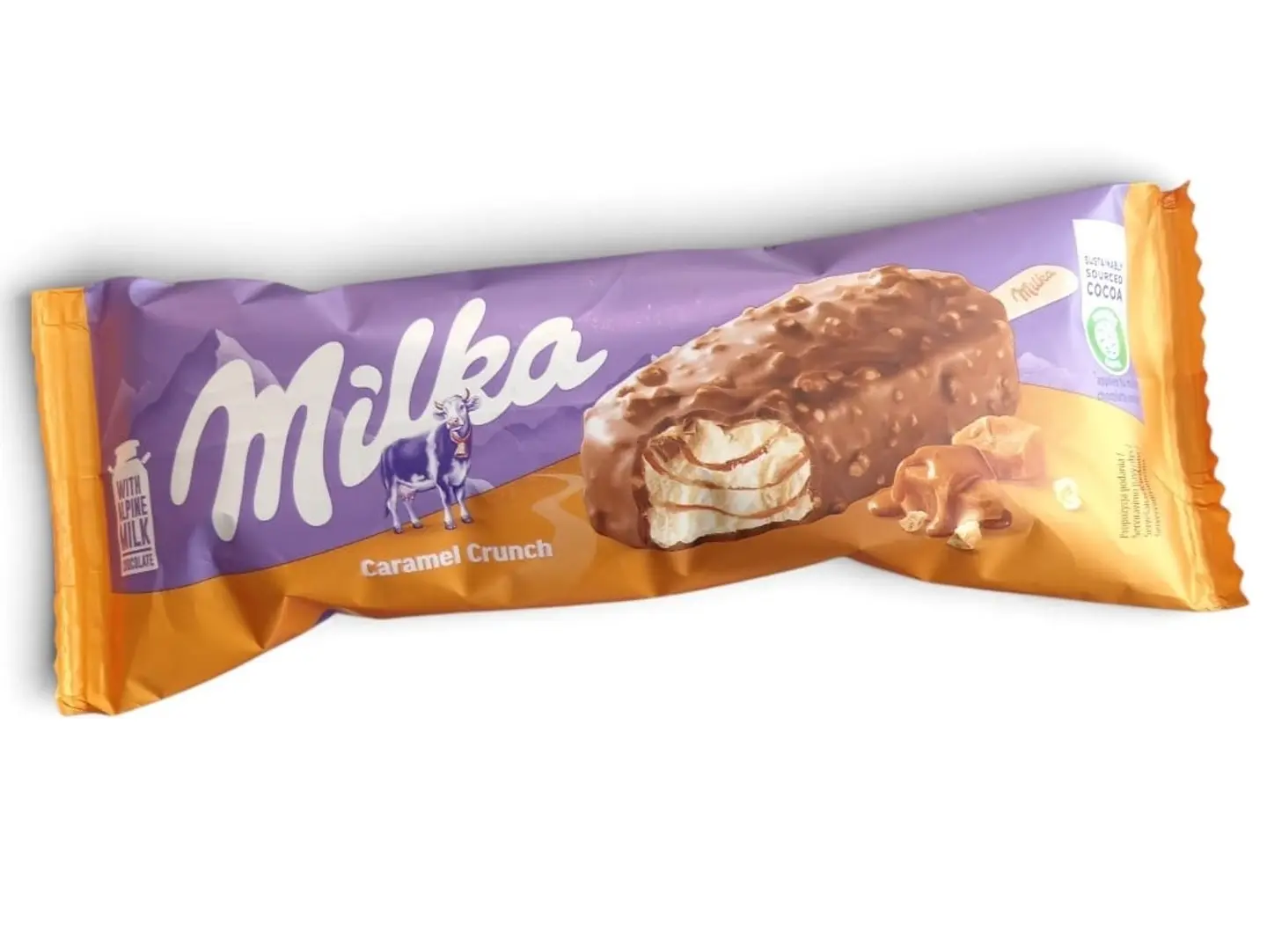 Milka Vanilla And Caramel Ice Cream 90ml