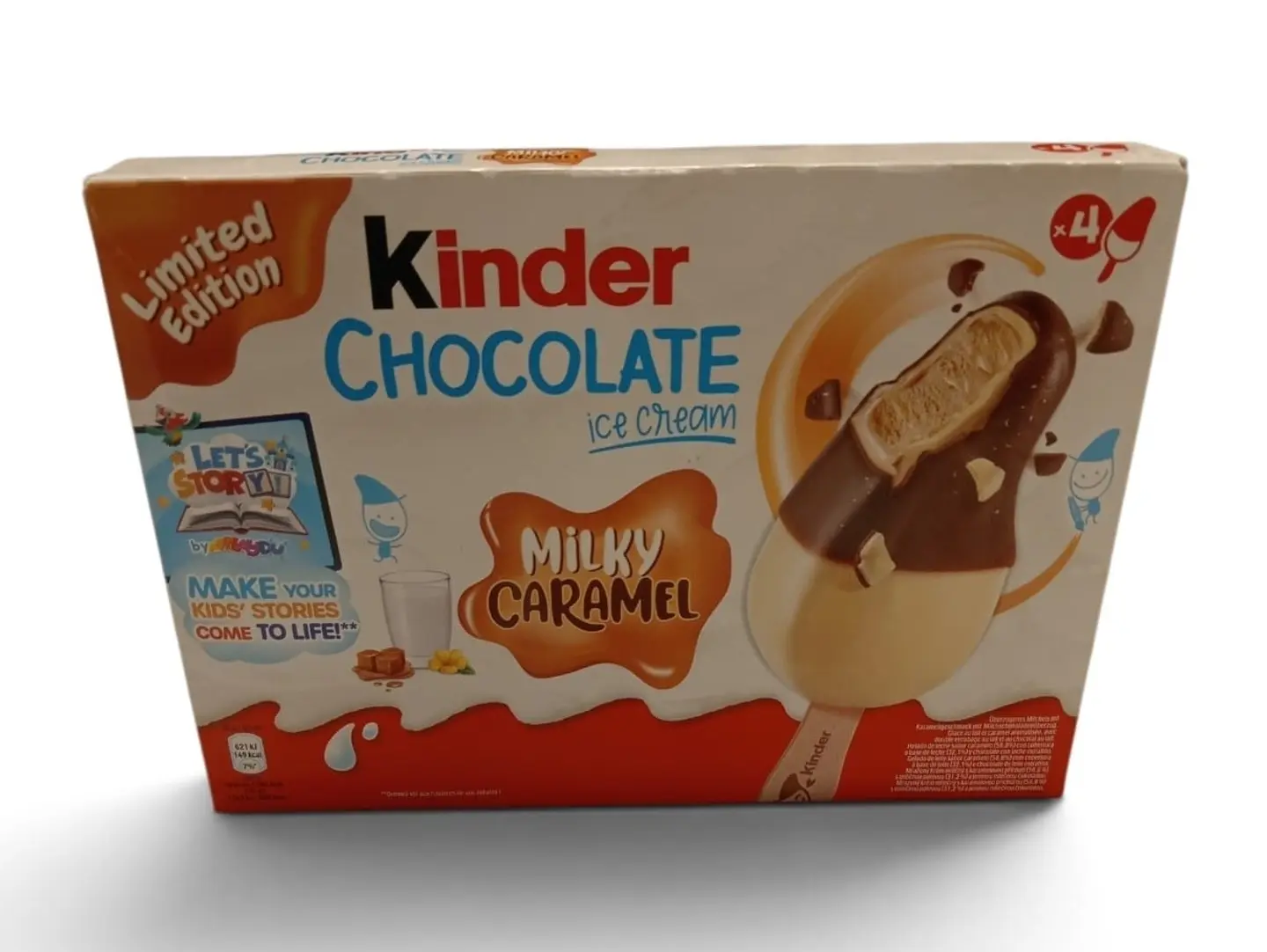 Kinder Chocolate And Caramel Ice Cream 152ml