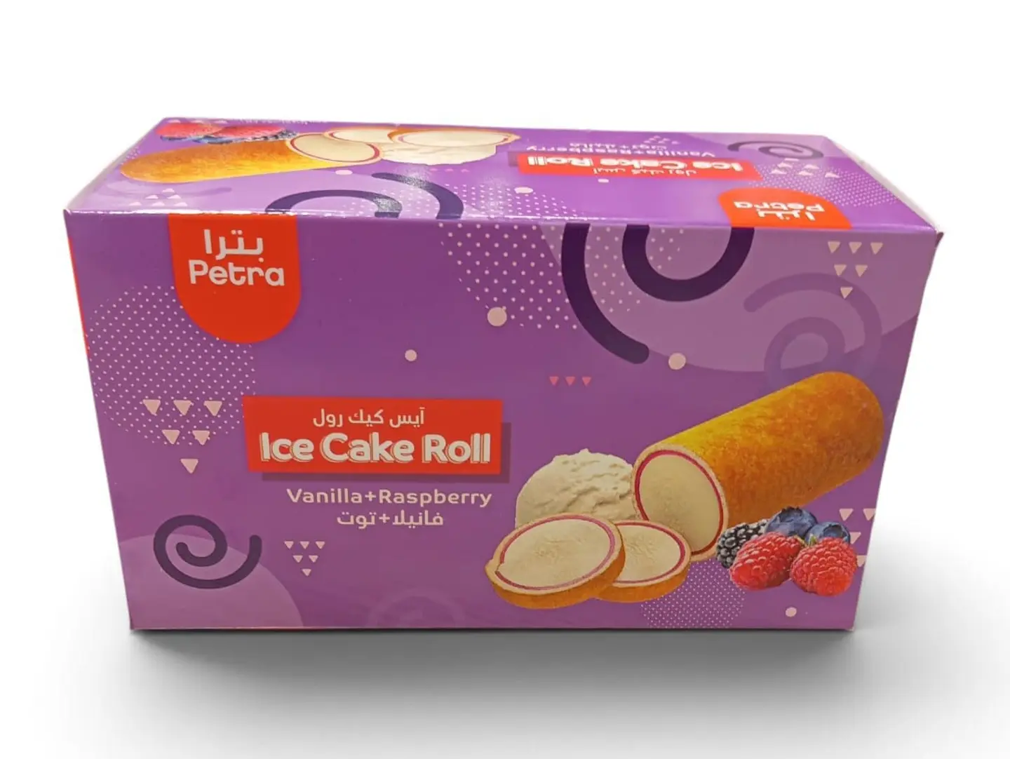 Petra Ice Cream Cake Roll Filaila And Berries