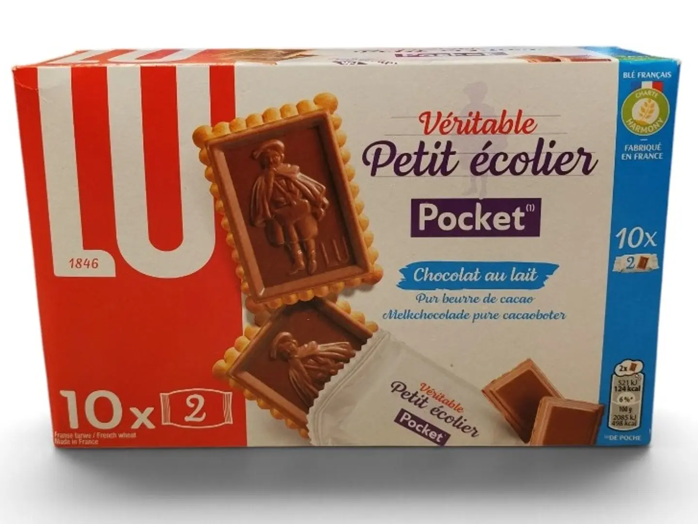 Le Bouquet French Milk Chocolate Biscuits 250g