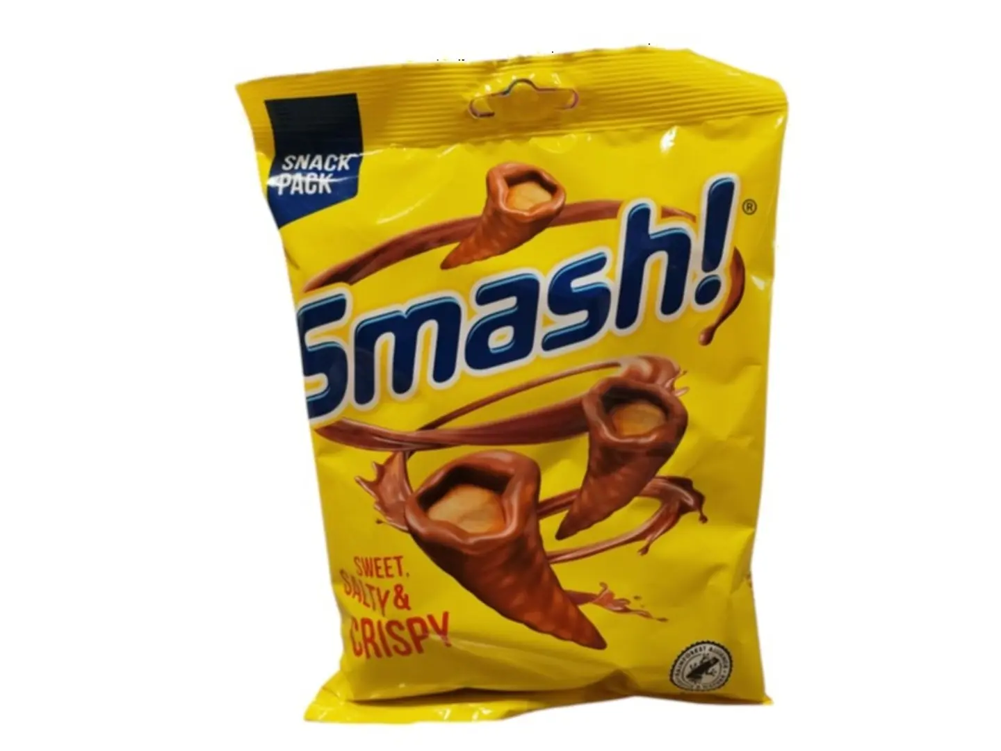 Smash Choco Snack Sweet, Salty, And Crunchy (Imported, 100g)