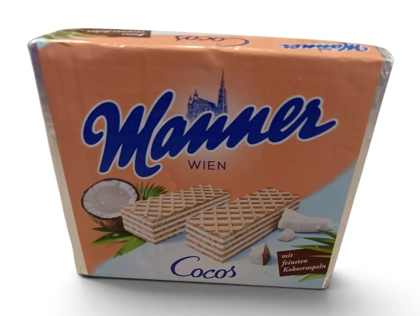 Manner Coconut Flavored Wafer Bar 75g