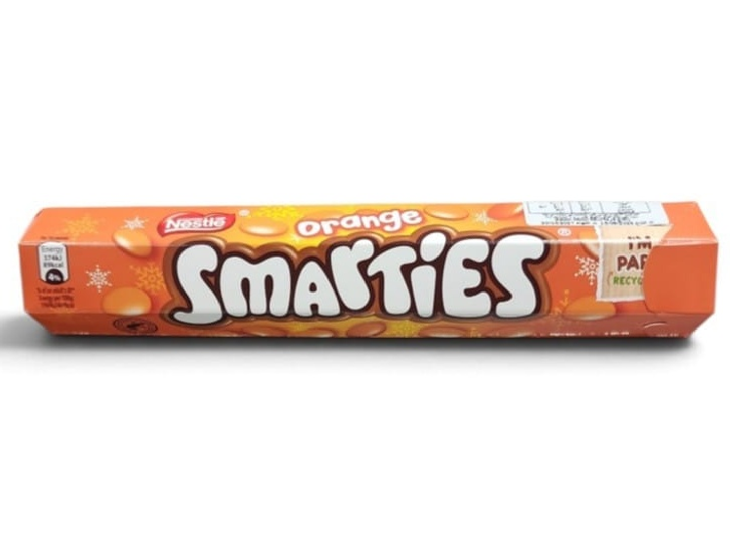 Nestlé Smarties Chocolate & Orange Flavoured Chocolate Pieces (Uk 120g Tube