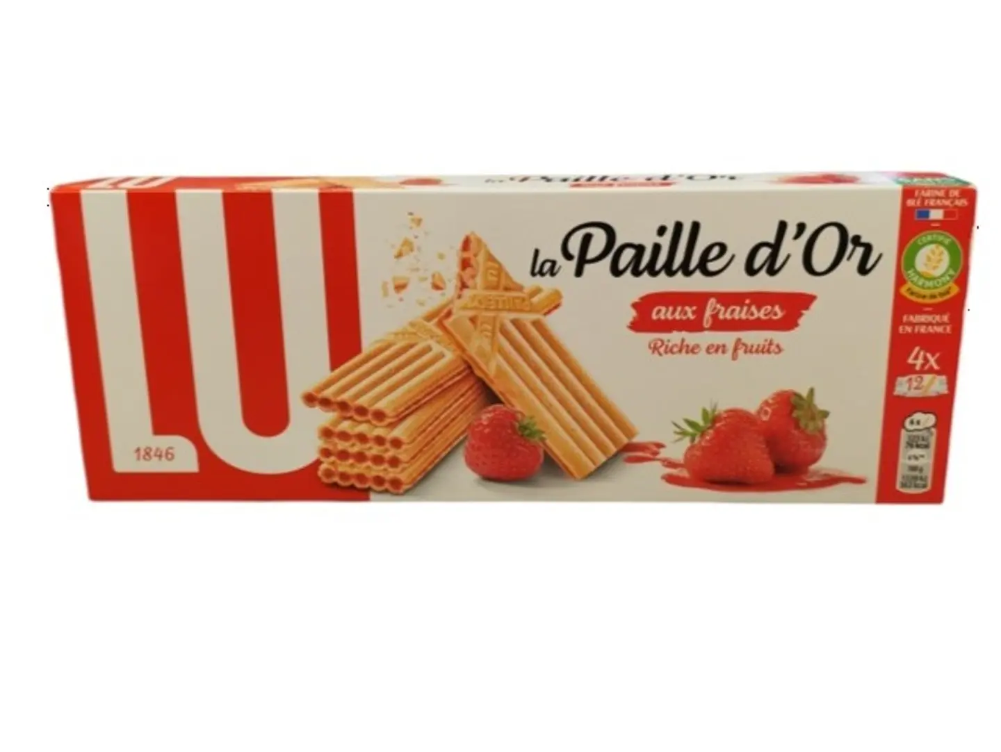 Lu French Strawberry Filled Biscuits (170g)