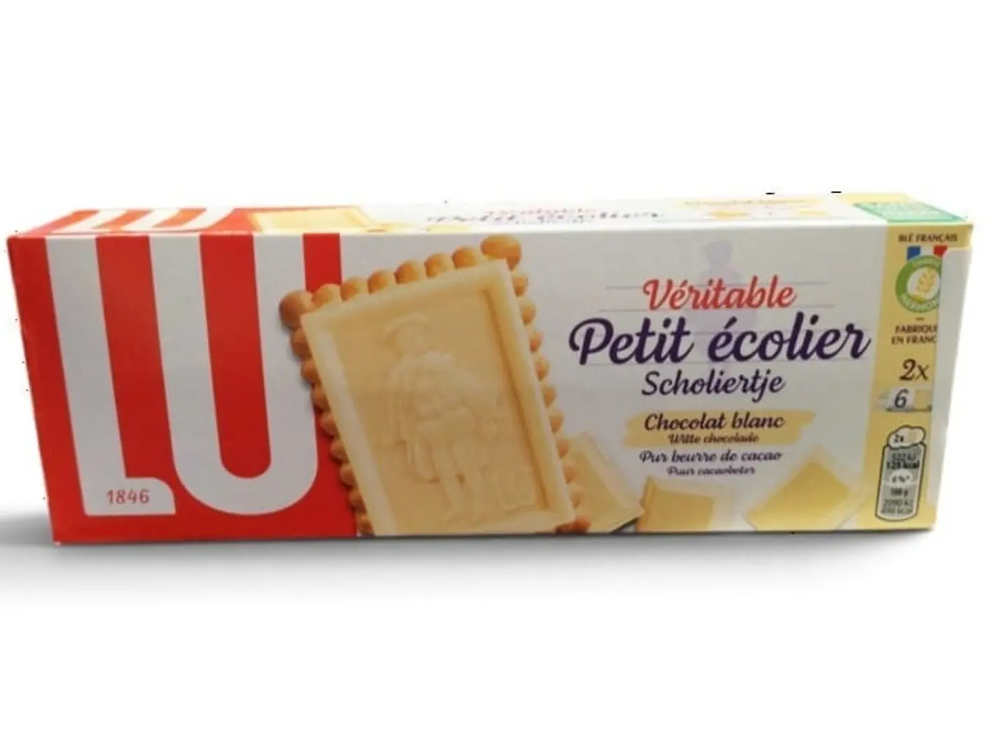 Lu White Chocolate Biscuits 150g