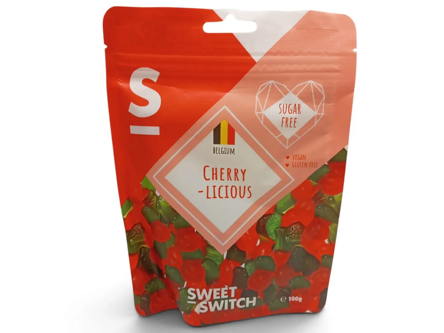 Belgian Sugar Free Cherry Jelly 100g