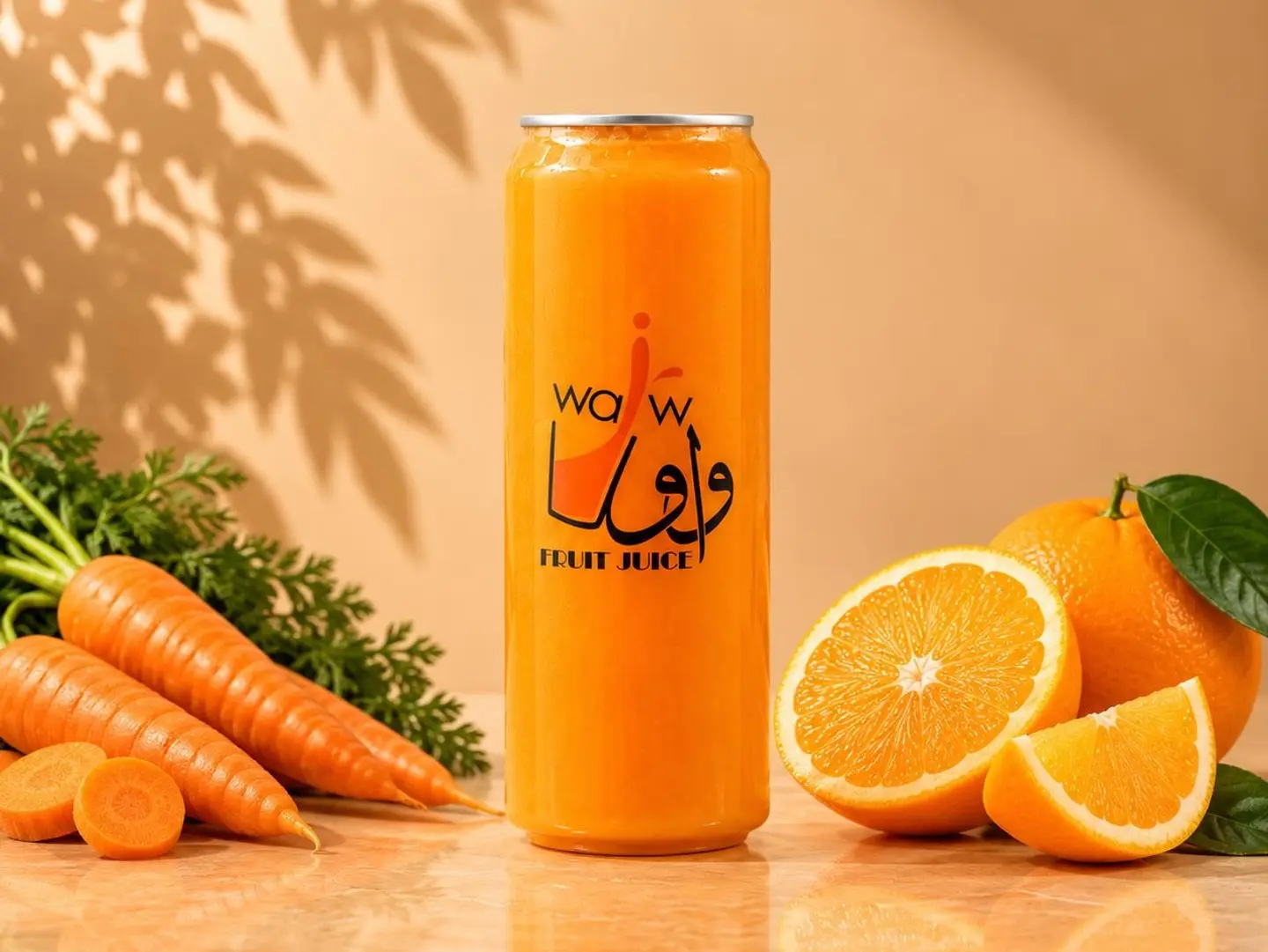 جزر مع برتقال