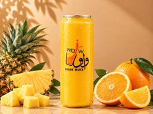 أناناس مع برتقال