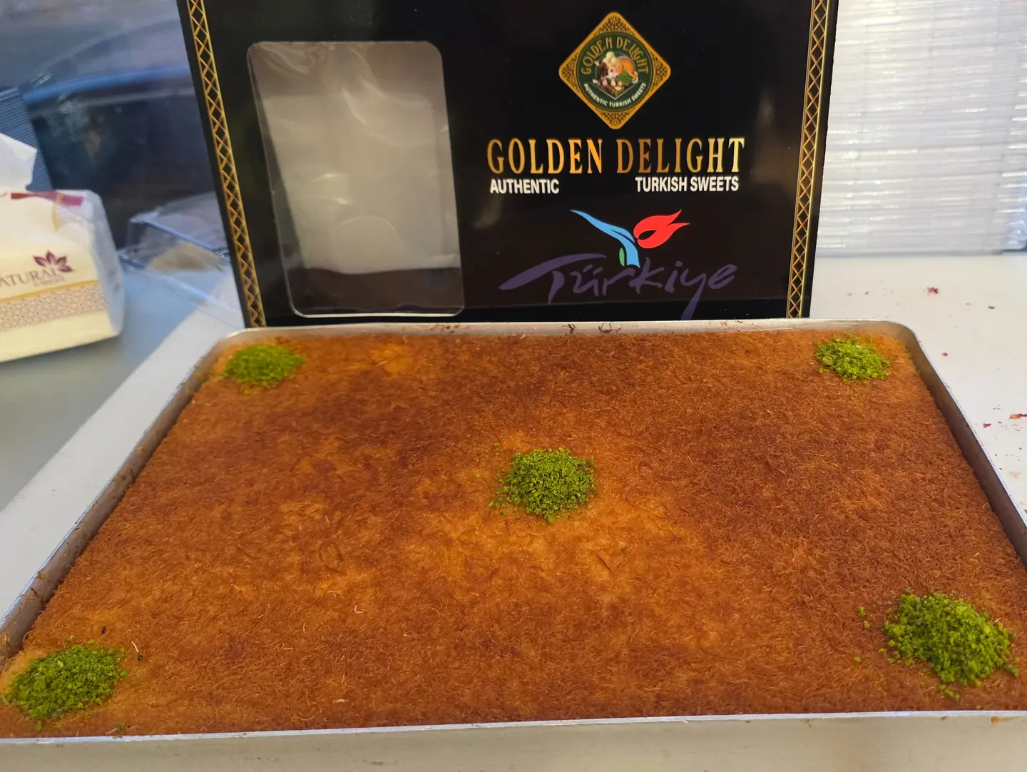 Kunafah With Cream - 250 Grams