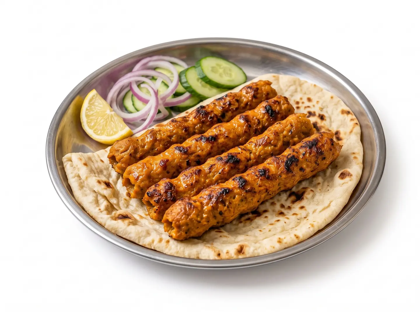 كباب مشوي (٤ قطع)