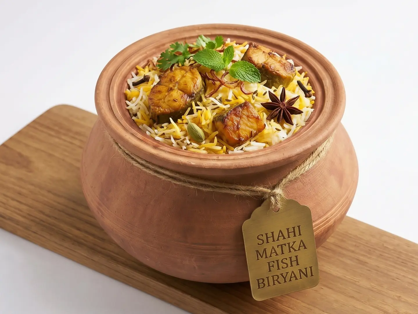 Fish Matka Biryani