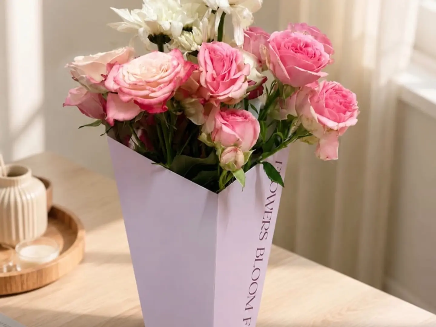Box Formed Roses