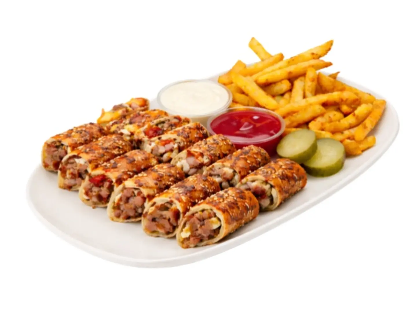 صحن عربي مفحم جبنه (لحم)
