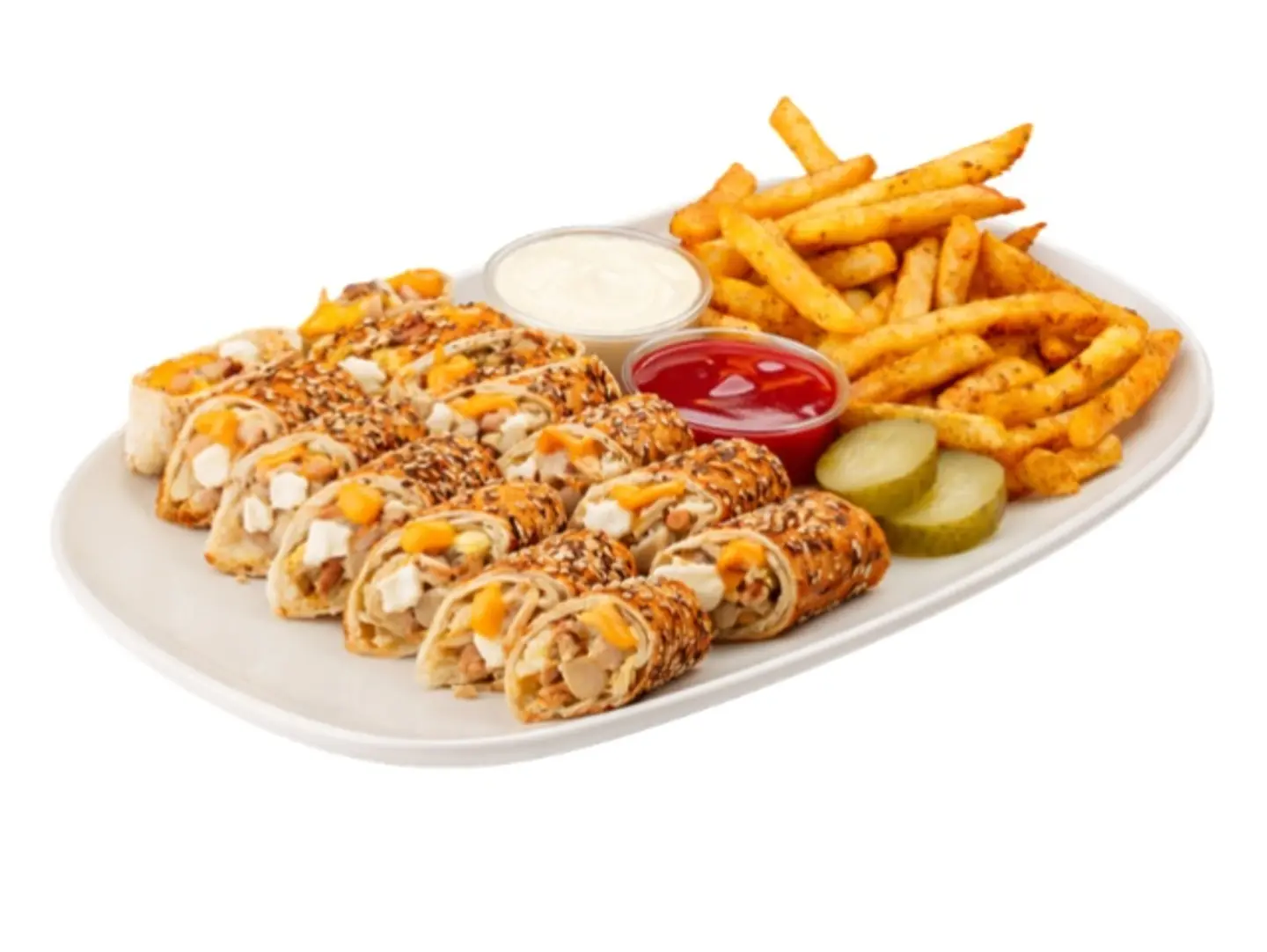 صحن عربي مفحم جبنه (دجاج)
