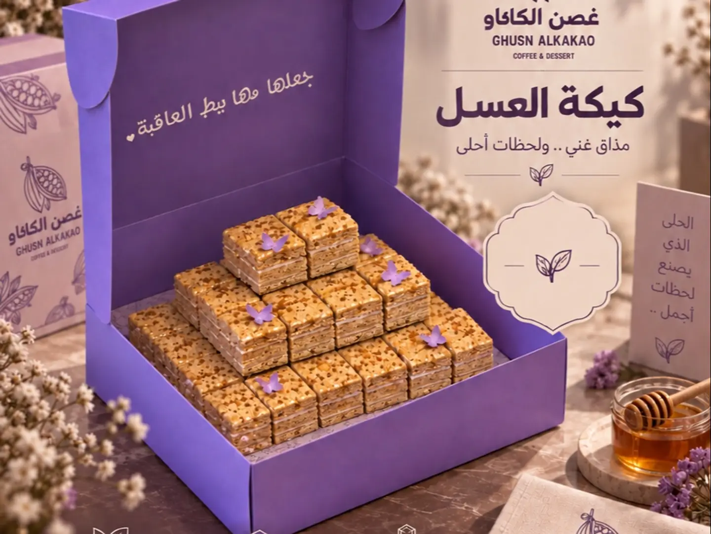 كيكة العسل