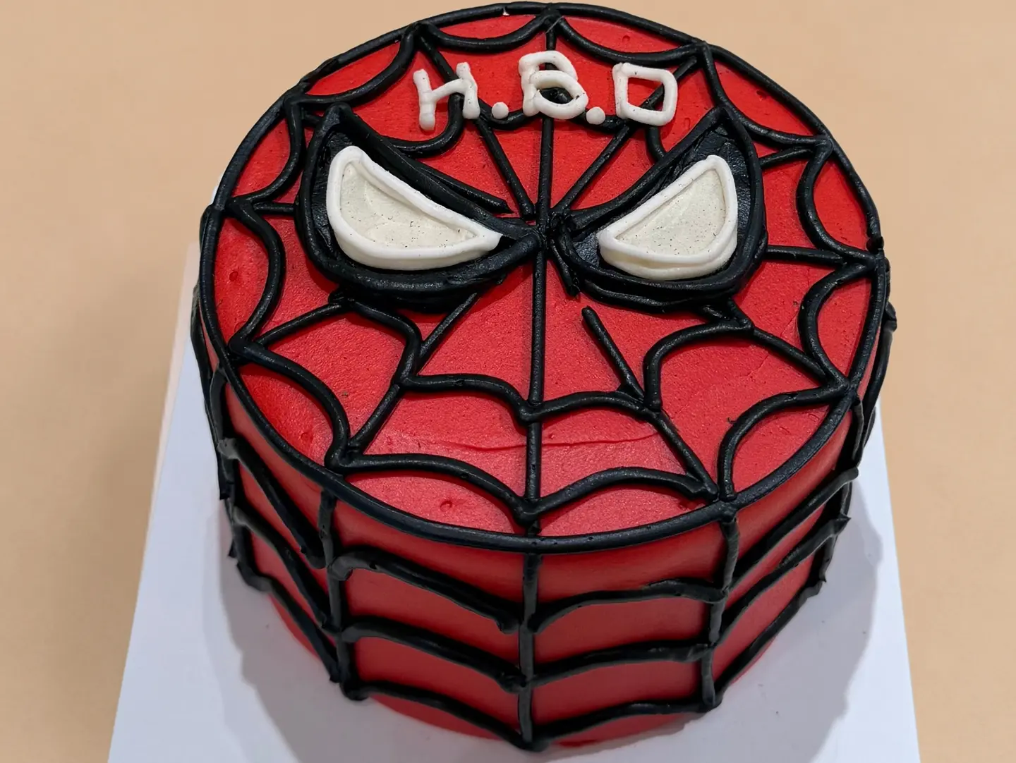 Spider Man Cake.
