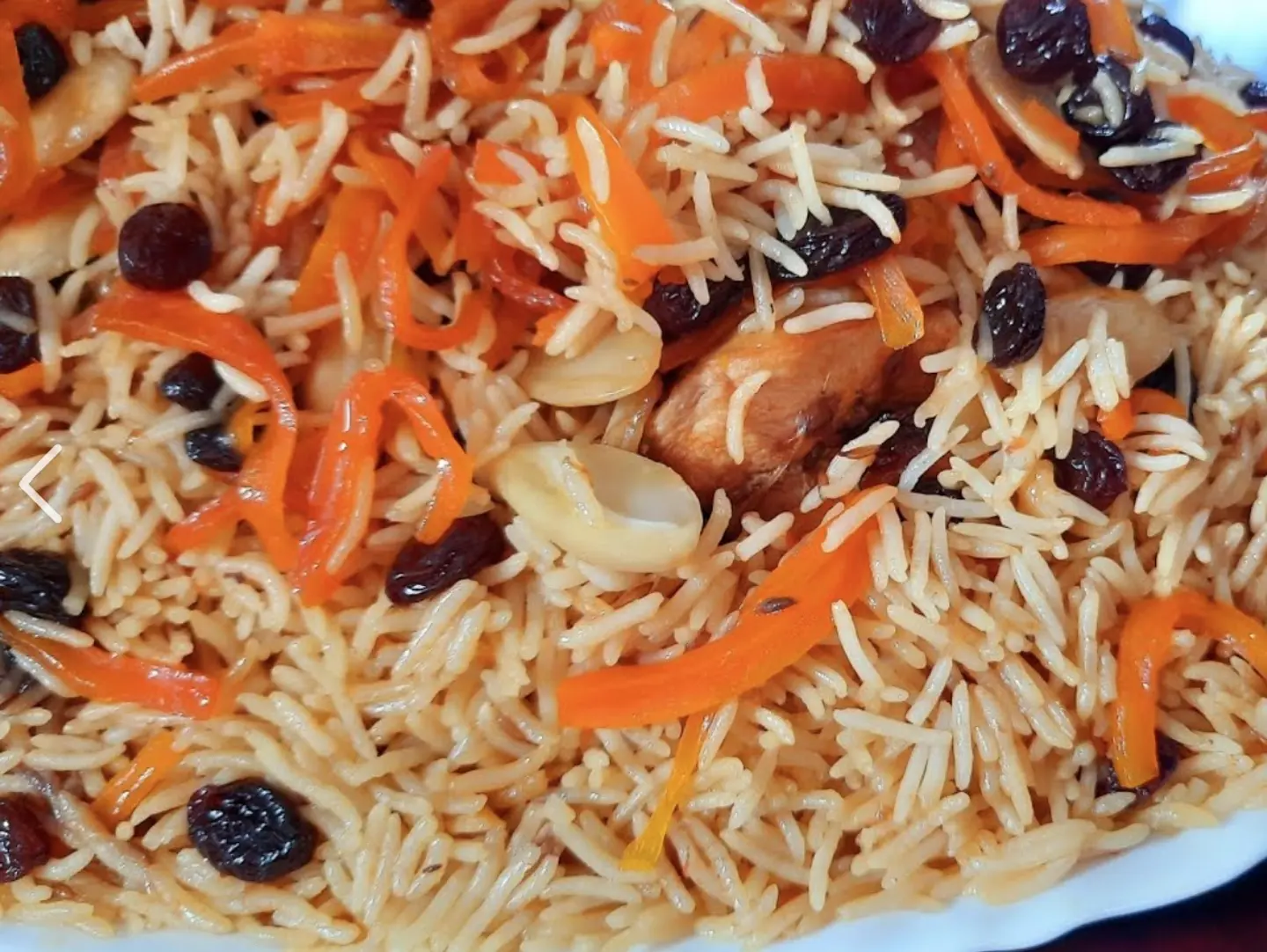 Kabuli Pulao Rice Plain Nafar ( Without Meet)