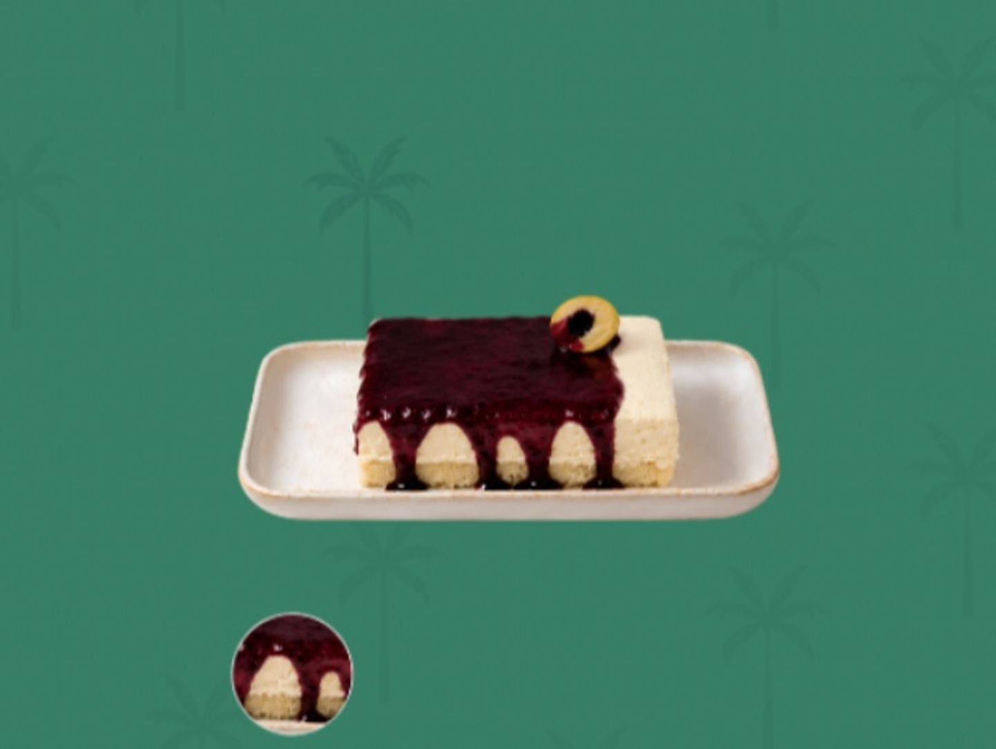 Date Berry Cake