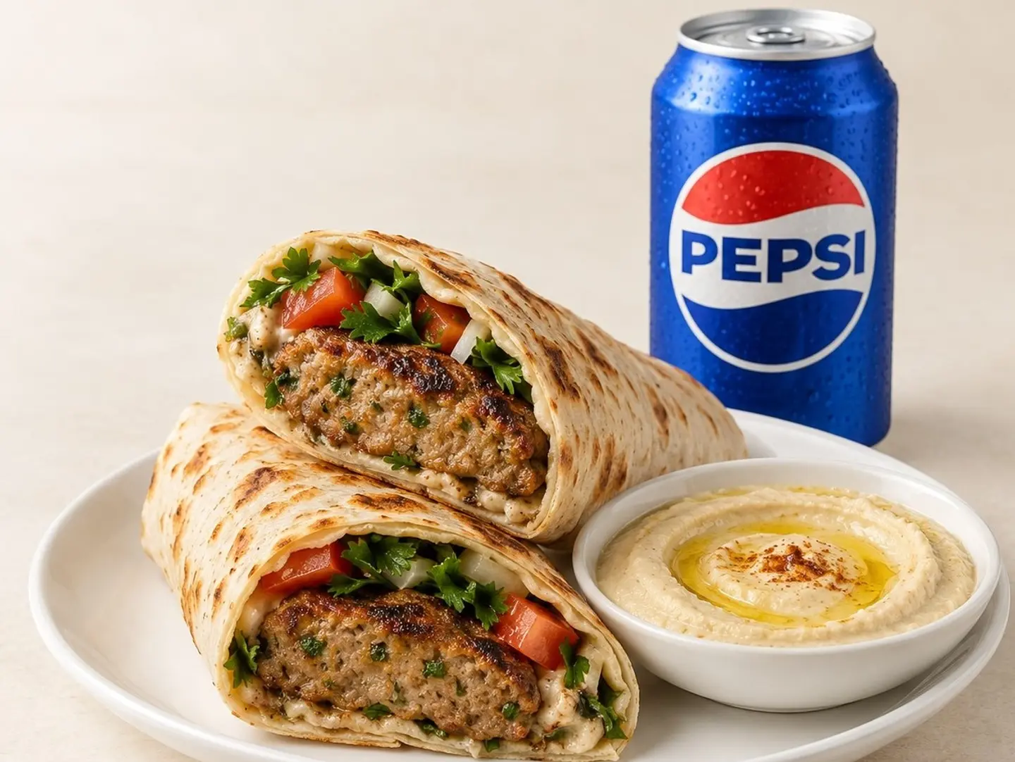 Chicken Kebab Sandwich Meal