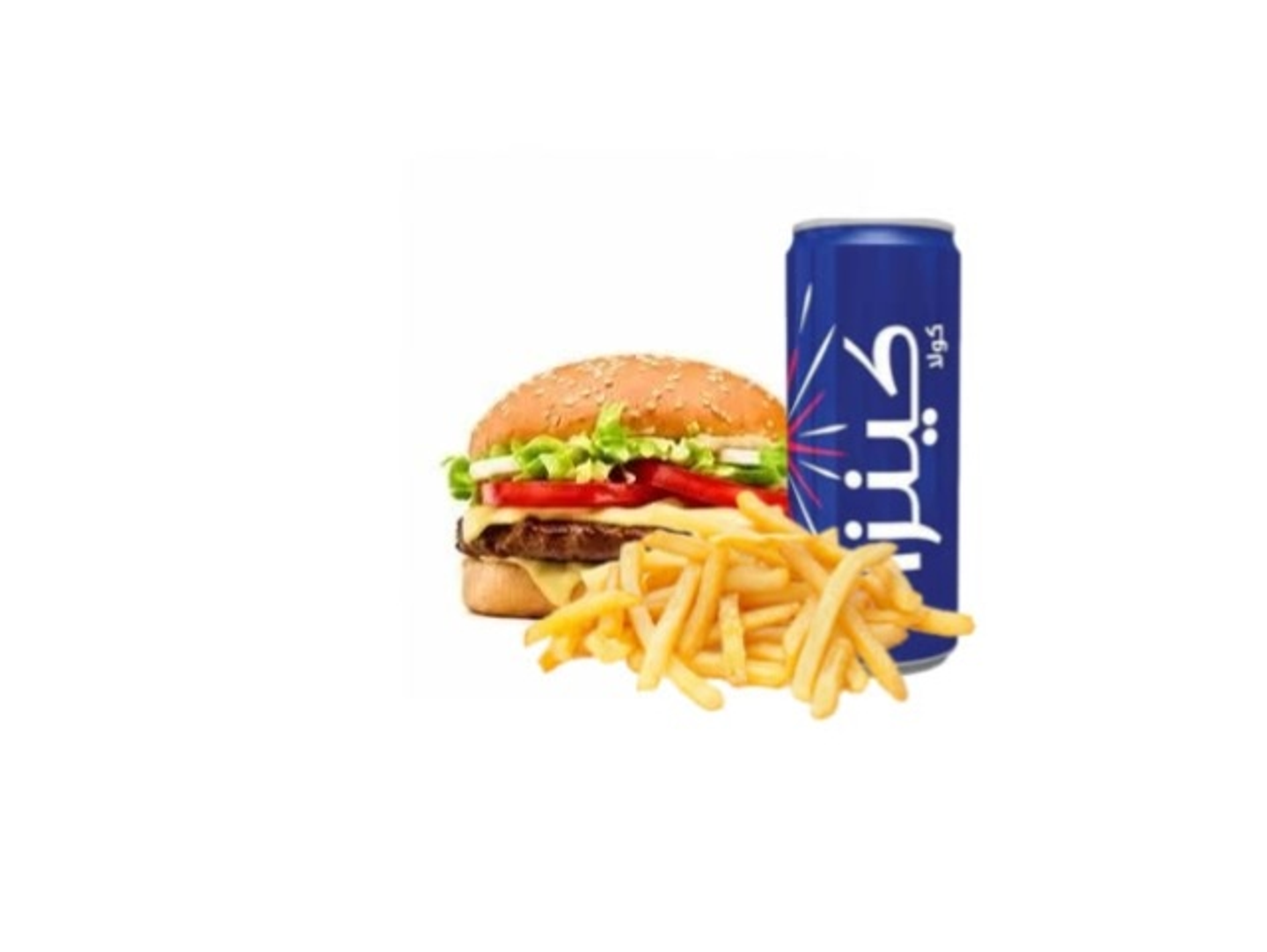 Smash Beef Burger Meal