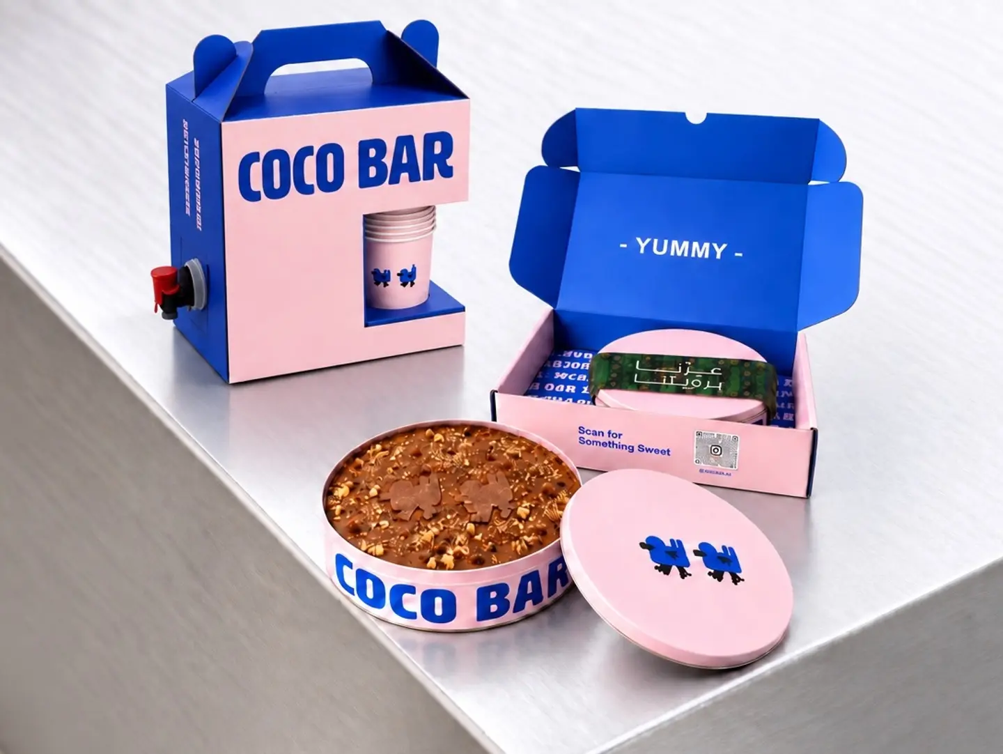 Dolce Cake Box With A Free Coffee Box