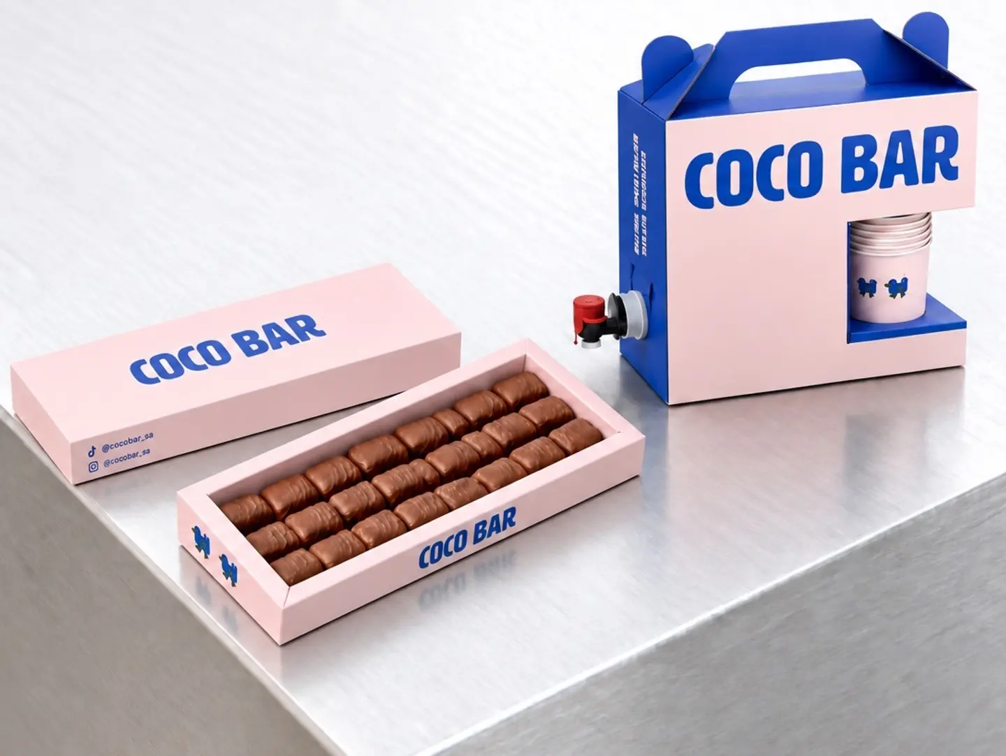Large Bites With Coffee Box