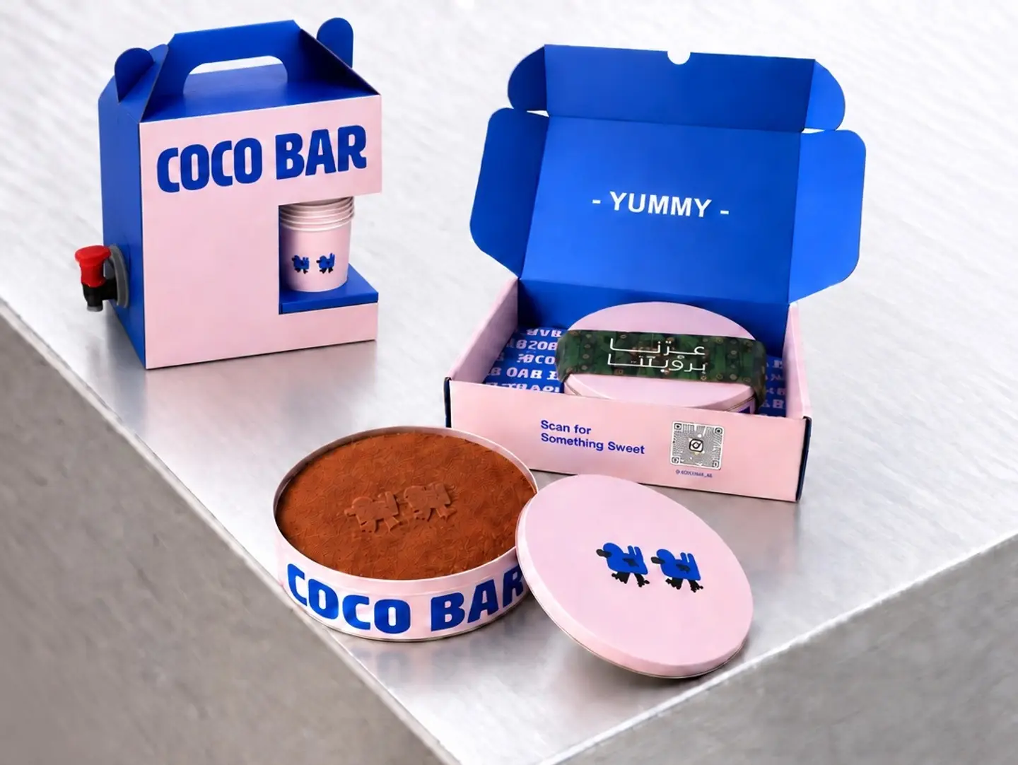 Tiramisu Box With A Free Coffee Box