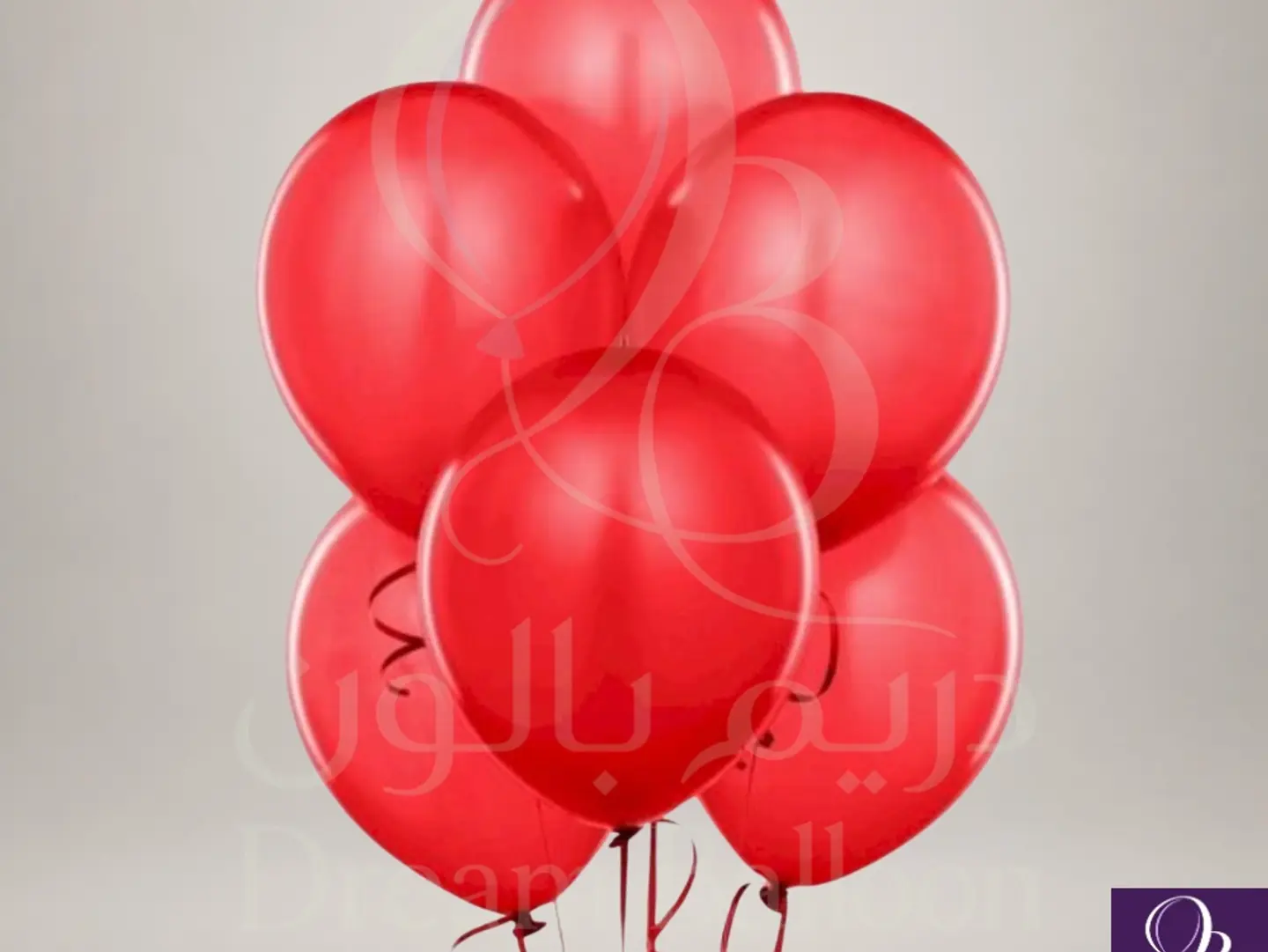 Red Helium Balloon Bouquet